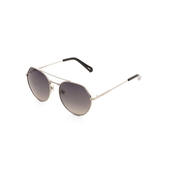 FOSSIL Tort 56mm Metal Round Sunglasses - Picture 1 of 2